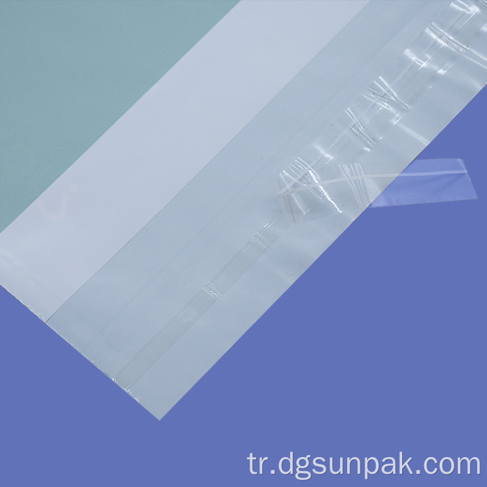 Ambalaj için çevre dostu biyolojik olarak parçalanabilir poli-maaşlı torbalar